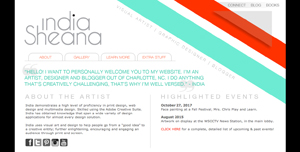 Official Website for India Sheana